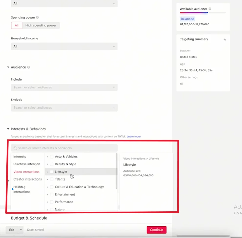 1. Use Multiple Interest Categories