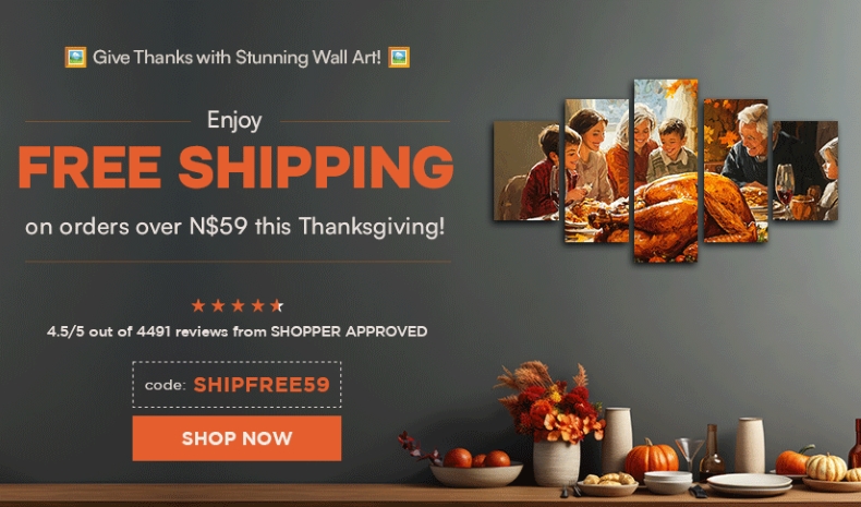 Offer Free Shipping Thanksgiving Marketing Ideas 