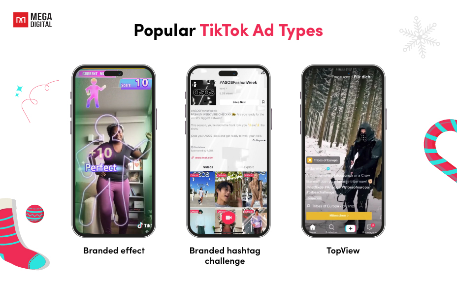 Popular TikTok Ad Types