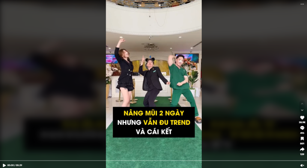 xây kênh tiktok thẩm mỹ viện Tham gia các thử thách và ''đu trends’’ trên TikTok