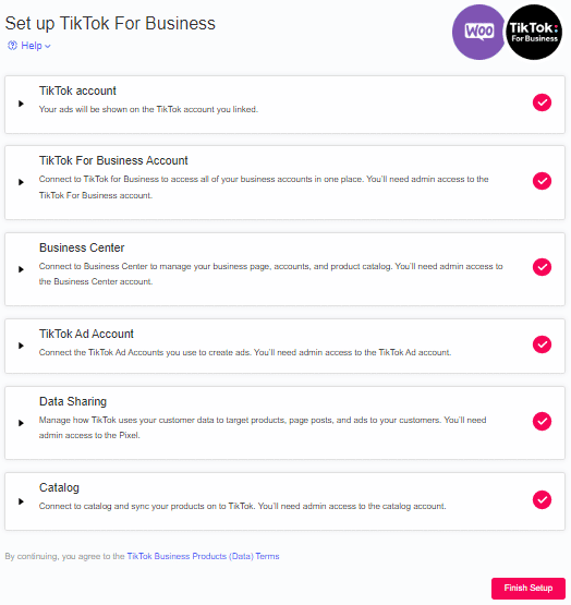 tiktok ads catalog