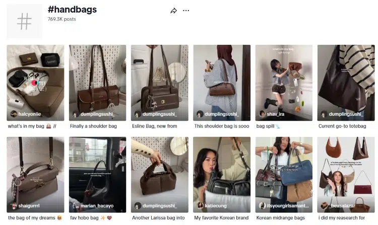 15. Handbags