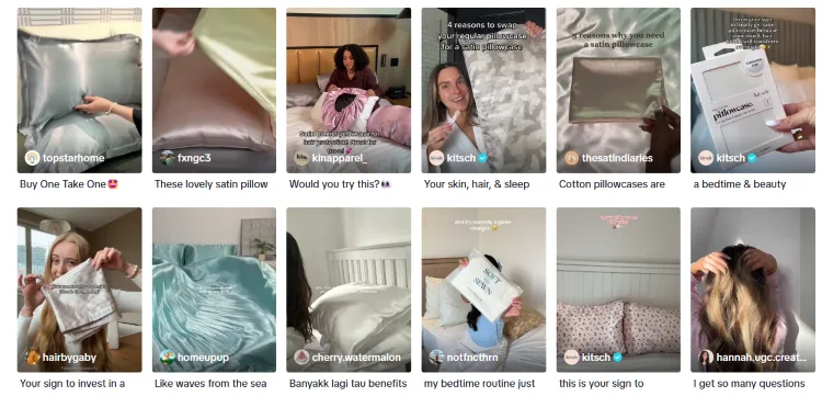 16. Satin Pillowcases