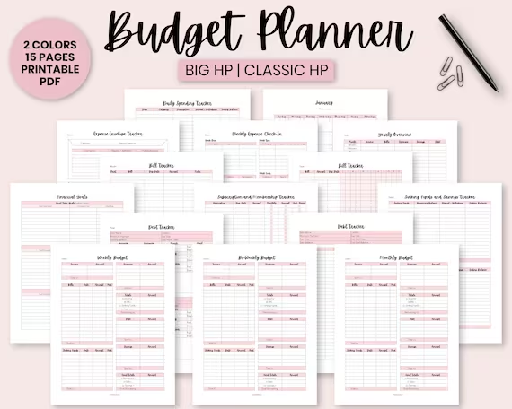 Budget Trackers and Financial Planners