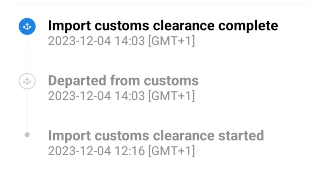 Customs Clearance