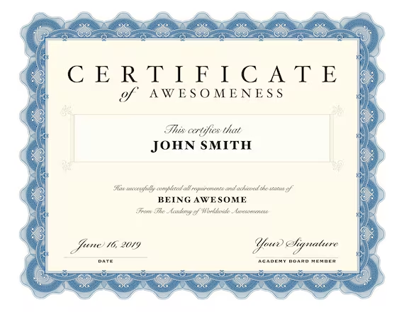 best digital products to sell on etsy Printable Certificates