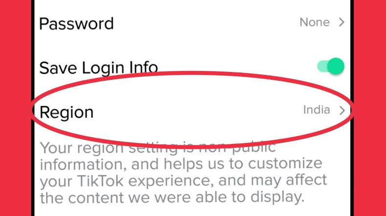 Change Your Region on TikTok