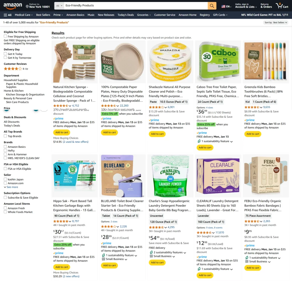 Dropshipping Eco-Friendly Products on Amazon