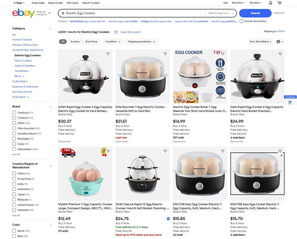 Electric Egg Cookers Dropshipping Kitchen Appliances