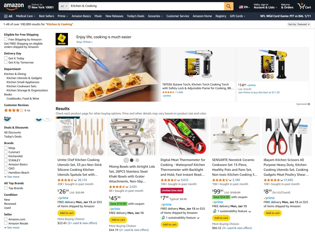 Kitchen & Cooking Dropshipping Products