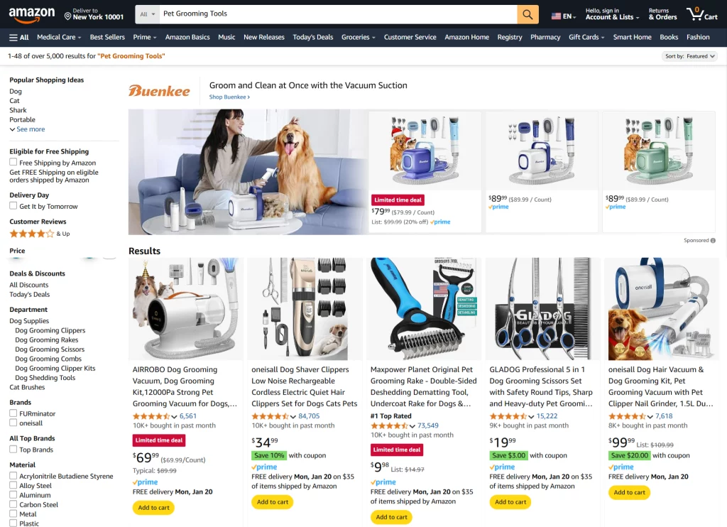 Pet Grooming Tools