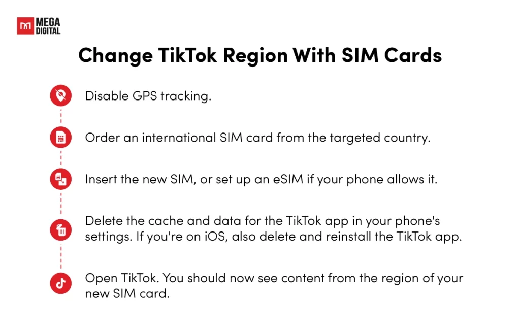 change your region on TikTok without VPNs