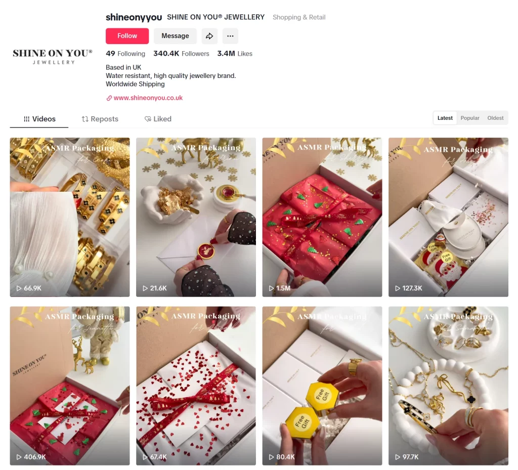 TikTok Shop Jewelry Dropshipping