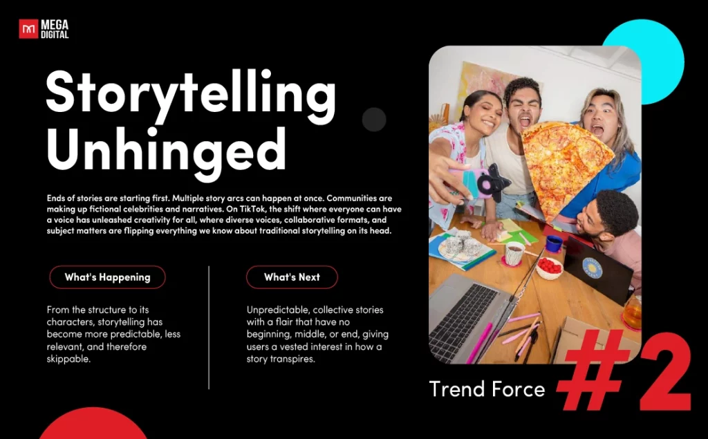 Trend Force #2 Storytelling Unhinged