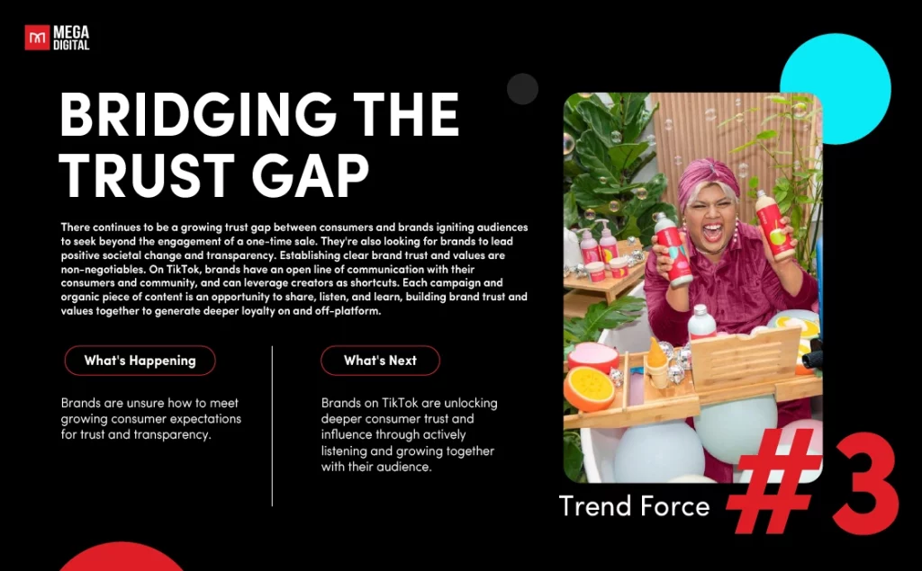 Trend Force #3 Bridging The Trust Gap