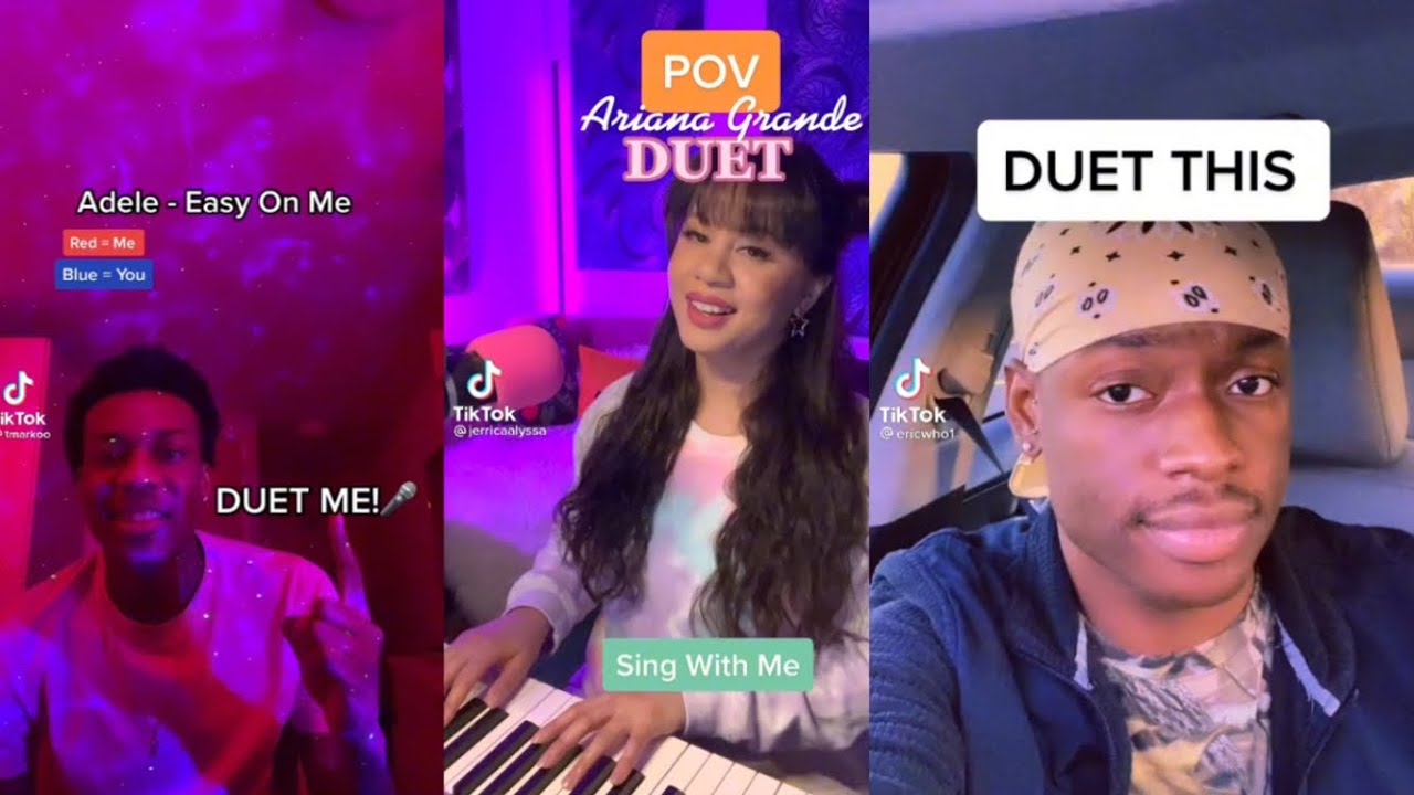 TikTok duet feature
