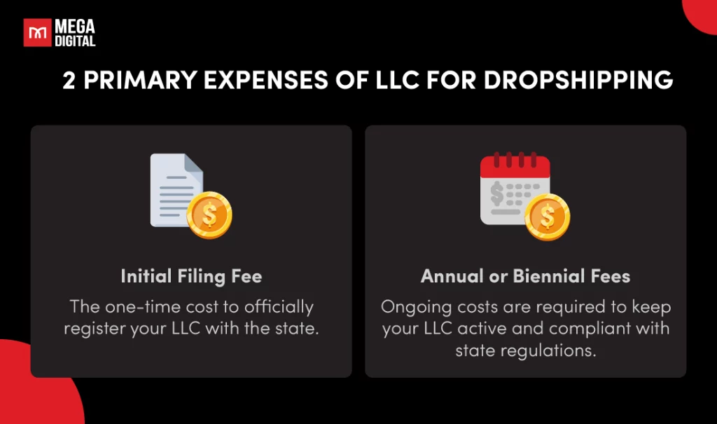 2 Primary Expenses of LLC for Dropshipping