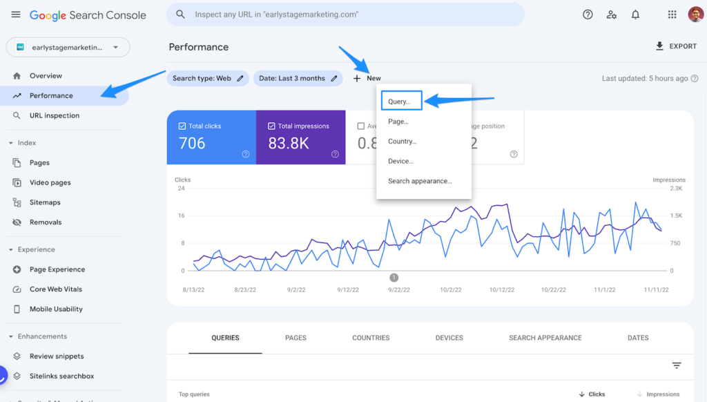 2. Analyze Your Google Search Console Data