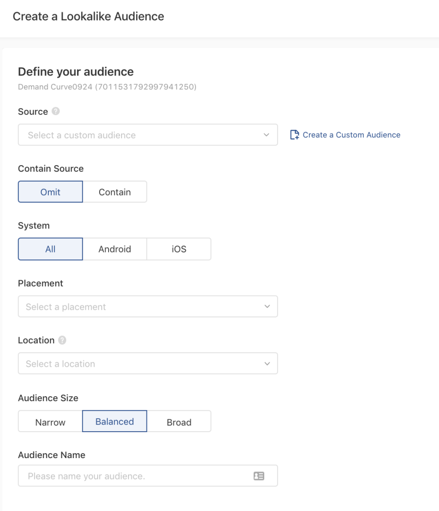 5. Leverage Lookalike Audiences