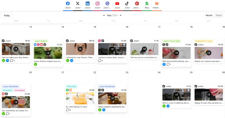 5. Cross-Platform Posting