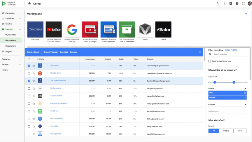 Google Display & Video 360