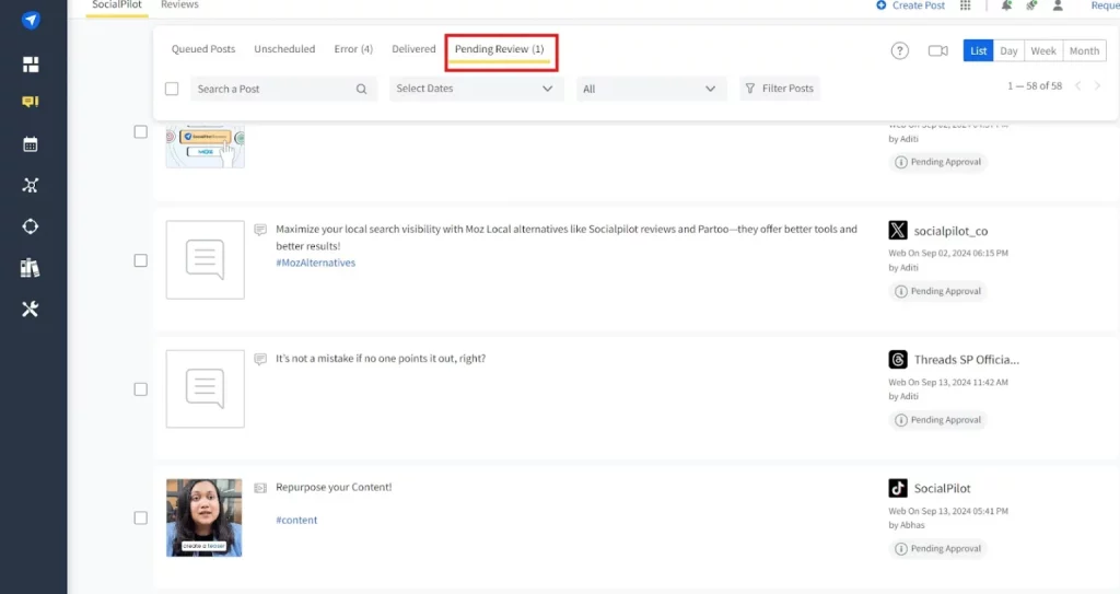 How to Delete Schedule TikTok Post 1