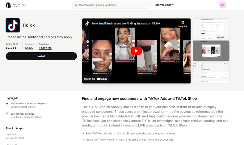 How to Install the TikTok Pixel to Your Shopify