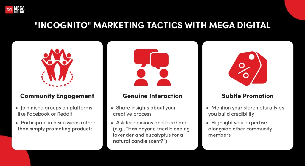 Incognito Marketing Tactics with Mega Digital