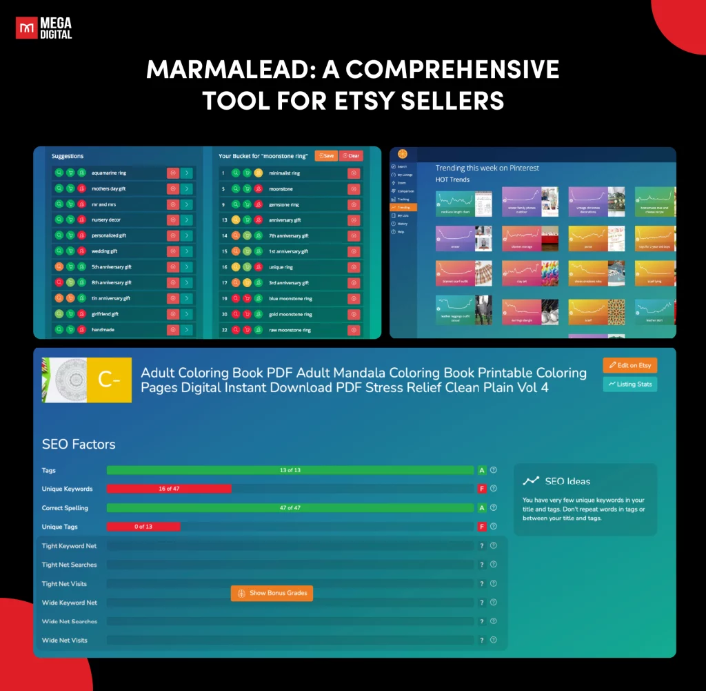 Marmalead A Comprehensive Tool for Etsy Sellers