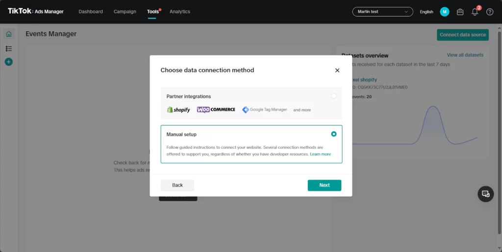 Step 1. Create your TikTok Pixel