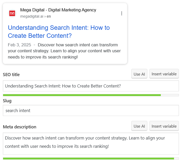 Optimize Title Tags And Meta Descriptions