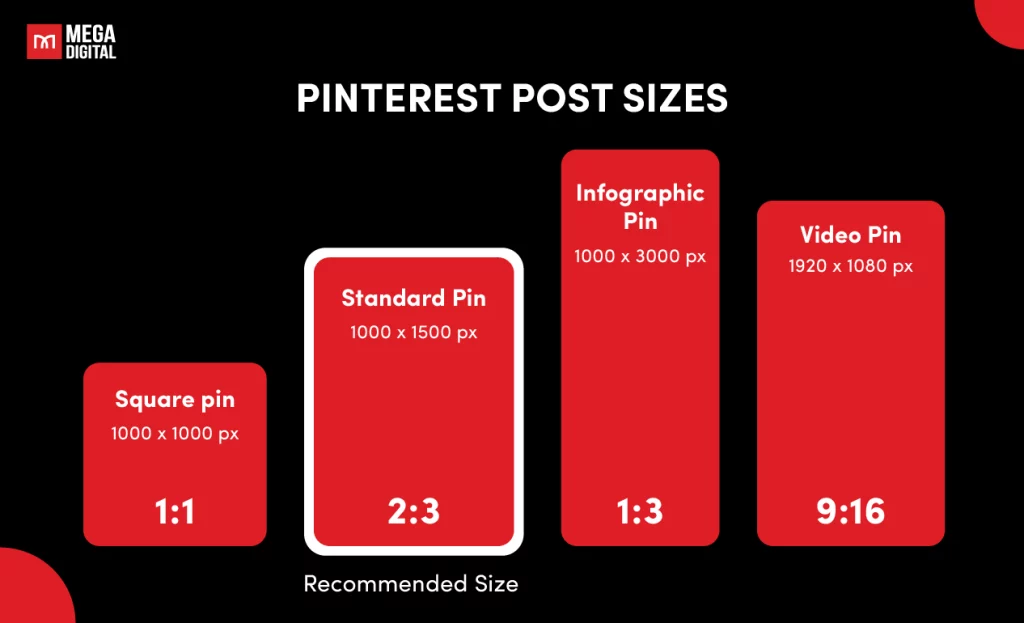 Pinterest Post Sizes