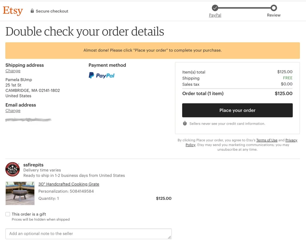 Review Your Checkout Process