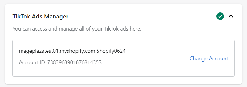 Step 3. Link Your TikTok Ads Manager Account