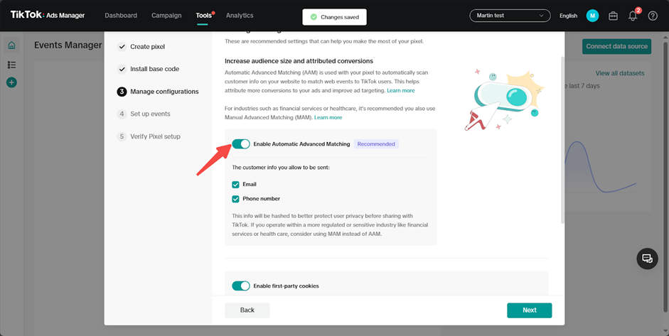 Step 3. Manage Configurations