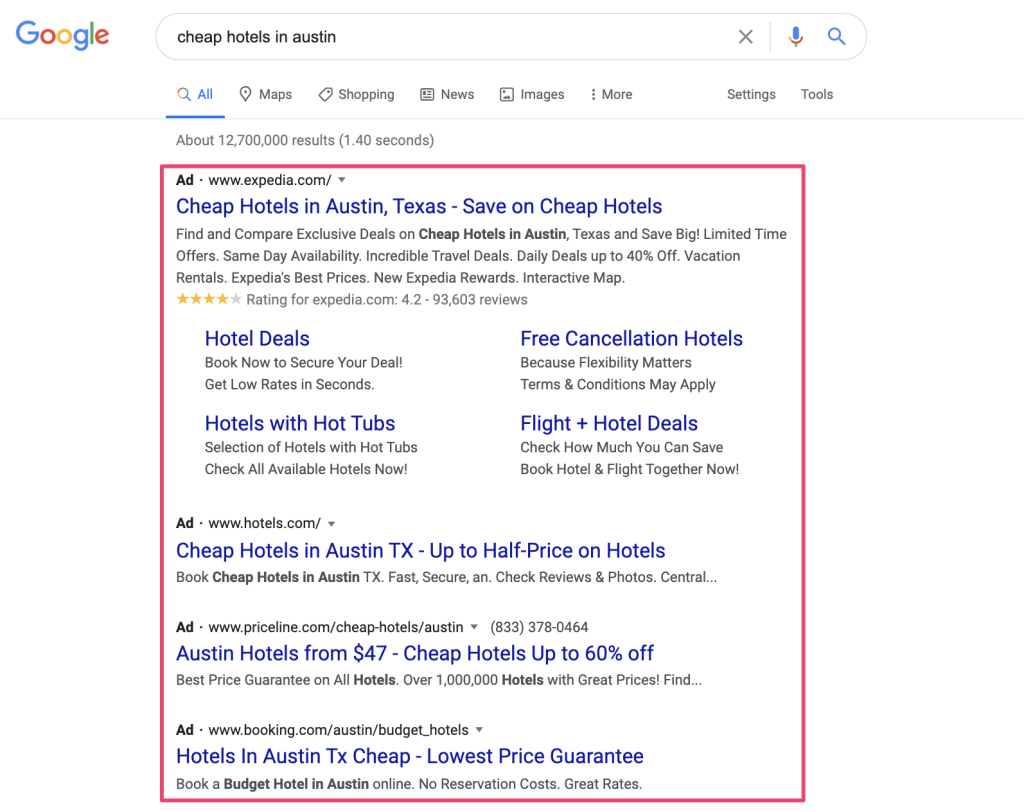 1. Search Ads