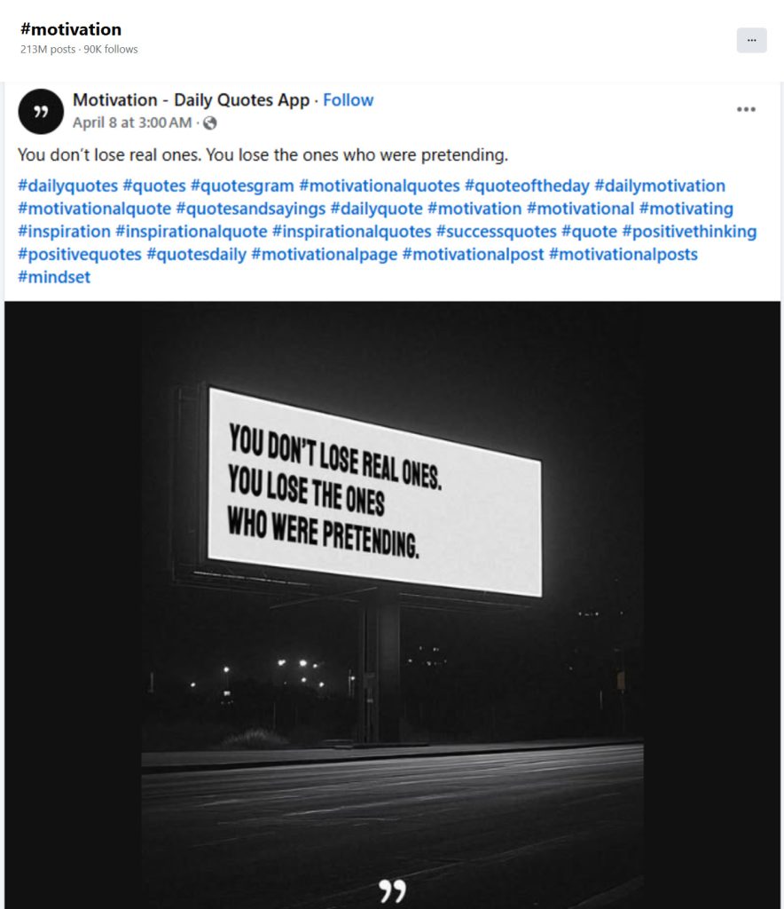 20 General Facebook Hashtags