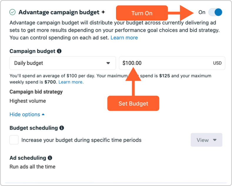 Managing Multiple Ad Sets
