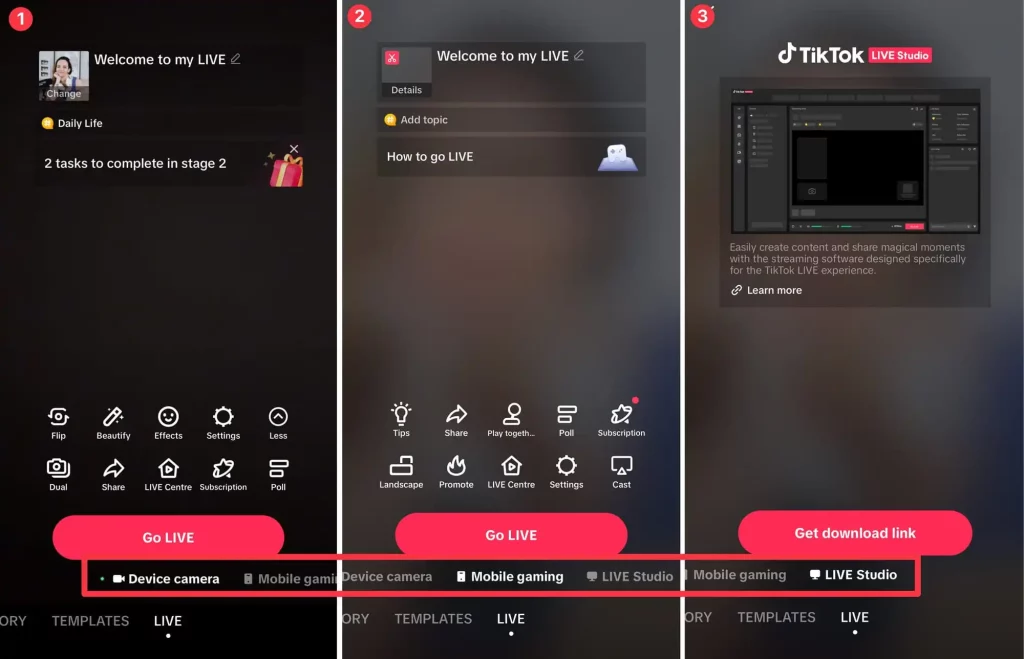1. How to Go Live on TikTok on Mobile 2
