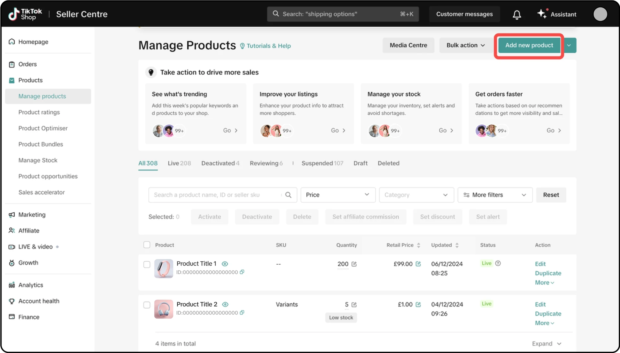 1. Not Uploading Your Full Product Catalog