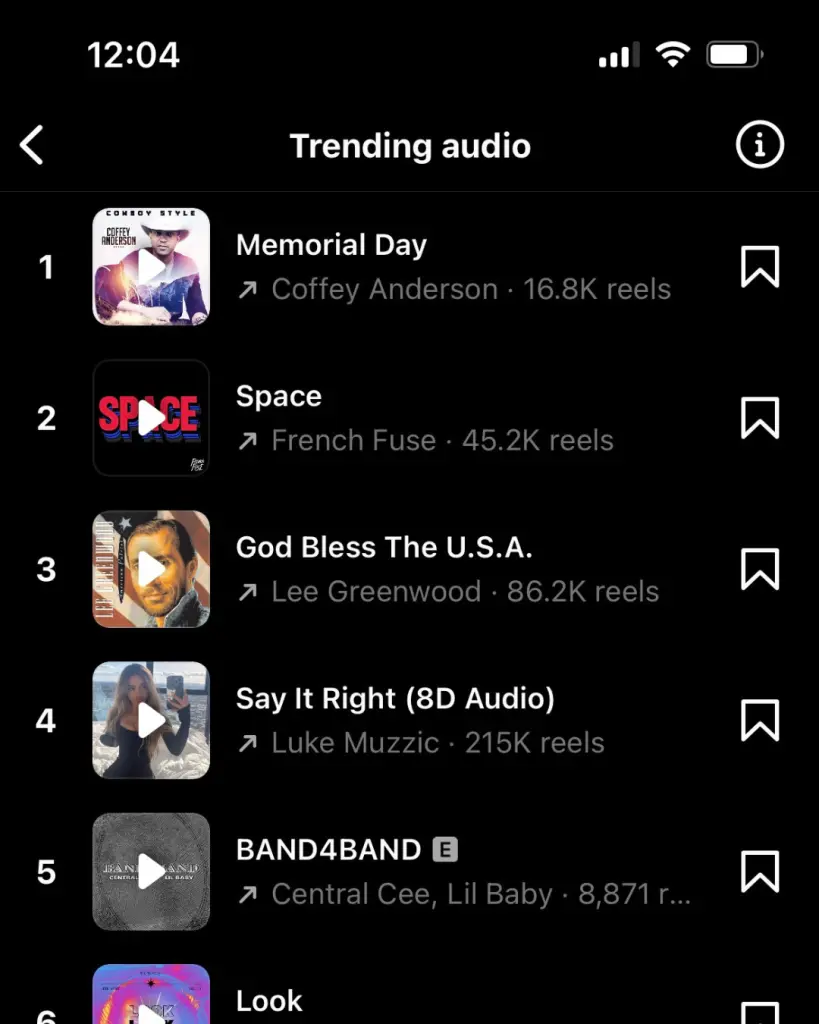 11. Find Trending Audio On Instagram