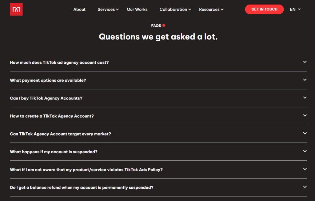 7. FAQ to Tackle Hesitation