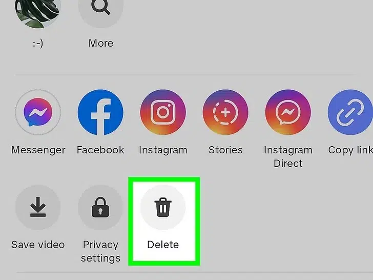How to Delete TikTok Story Post 2