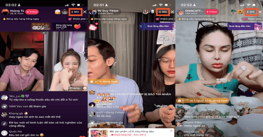 Livestream đều đặn để giữ chân người xem