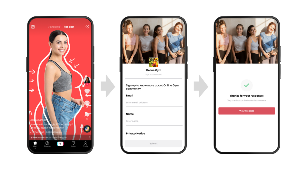 TikTok Instant Page