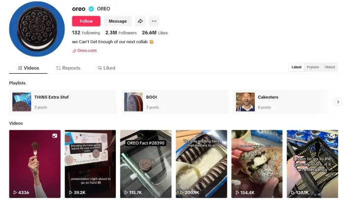 oreo