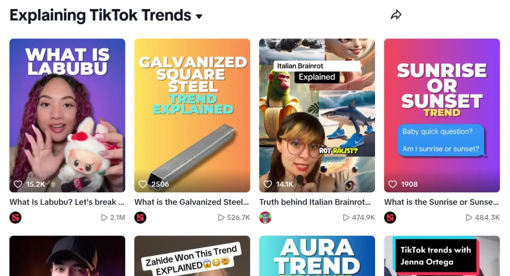 15. Explain a Trend, Not Just Join It