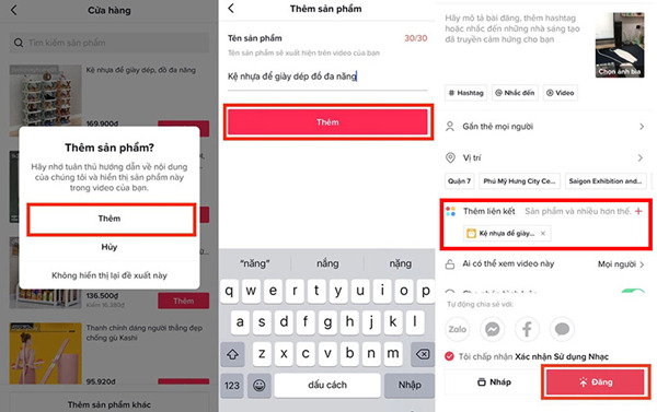 Bật chương trình tiếp thị liên kết