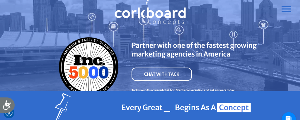Corkboard Concepts – Data-Driven TikTok Ads & Full-Service Marketing