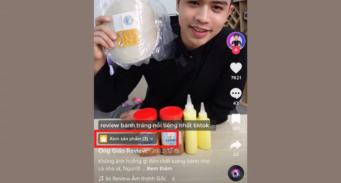 Gắn link sản phẩm trong video (TikTok Shop/Affiliate)